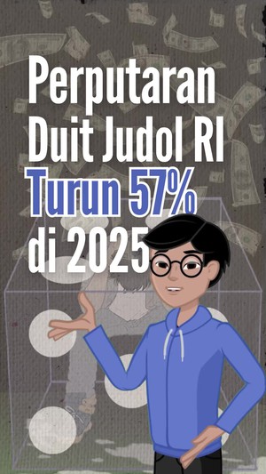 Video: PPATK Catat Perputaran Uang Judol RI di 2025 Turun 57 Persen