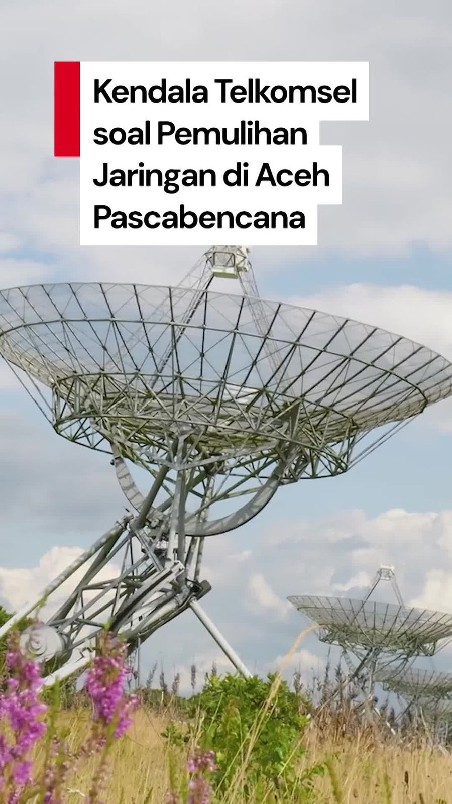 Video: Bos Telkomsel Sebut Pemulihan Jaringan di Aceh Masih Terkendala Listrik