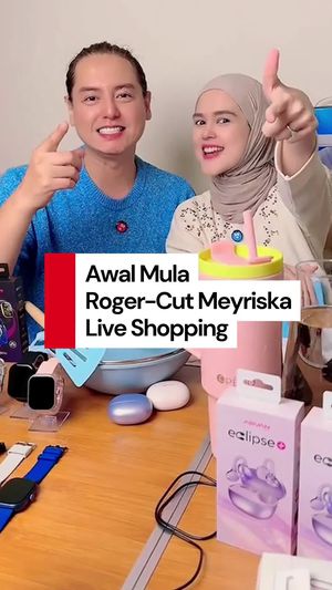Video: Cerita Roger Danuarta-Cut Meyriska Terjun ke Dunia Live Shopping