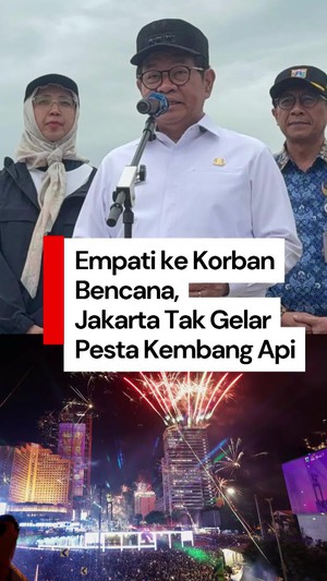 Video: Pramono Minta Pesta Tahun Baru 2026 di Jakarta Tanpa Kembang Api