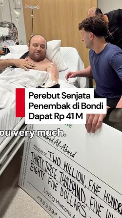 Video Perebut Senjata Penembak di Bondi Dapat Rp 41 M: Apa Saya Pantas?