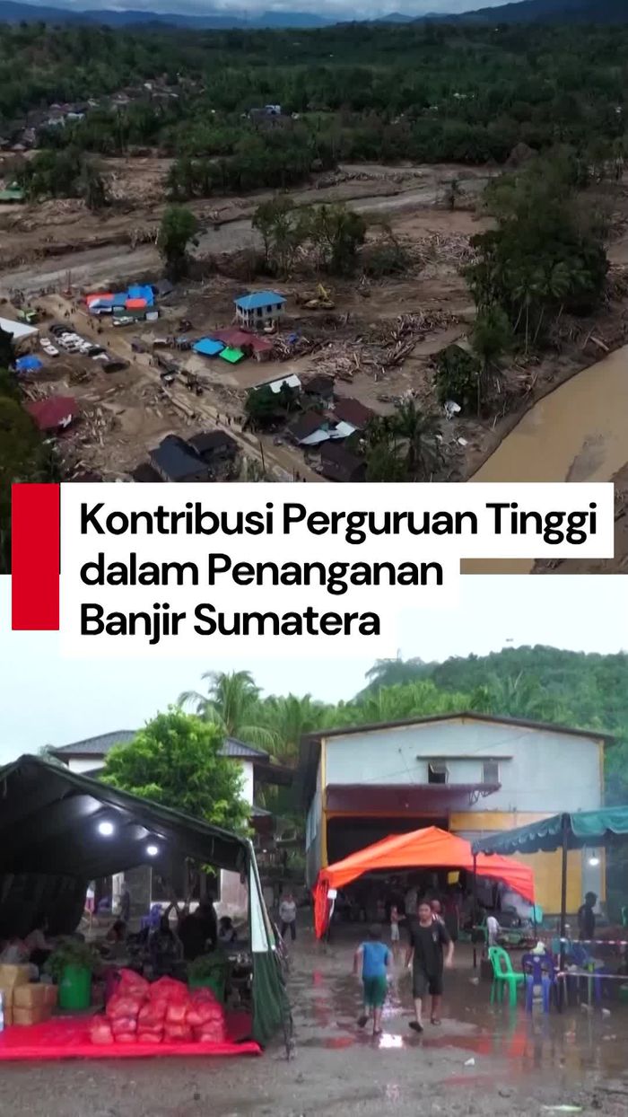 Video Ribuan Dokter-Relawan Kampus Dikirim ke Lokasi Bencana Sumatera