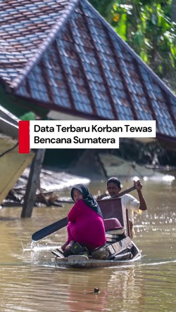 Video: Jumlah Korban Tewas Bencana Sumatera Kini 1.090 Orang 