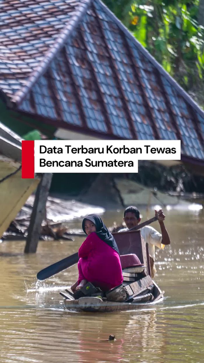 Video: Jumlah Korban Tewas Bencana Sumatera Kini 1.090 Orang 