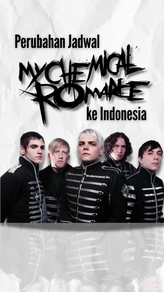 Video: My Chemical Romance Gak Jadi Manggung di Hammersonic 2026, Tapi...