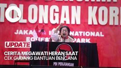 Video: Cerita Megawati Heran Gudang Bantuan Bencana Isinya Cuma Mi Instan
