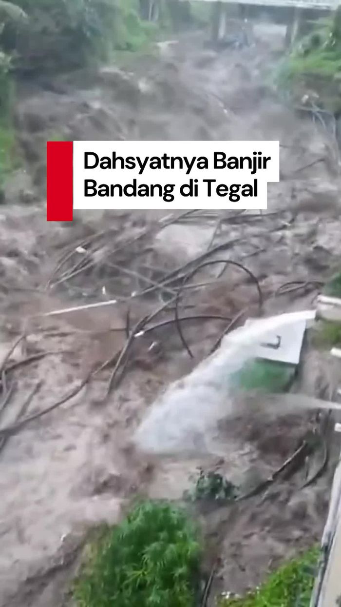  Video: Banjir Bandang Terjang Daerah Wisata Guci di Tegal 