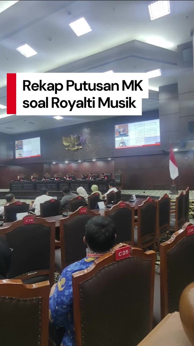 Video: Poin-poin Penting Putusan MK soal Royalti Musik