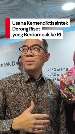 Video: Dorong Riset Berdampak untuk RI, Berapa Dana yang Digelontorkan?