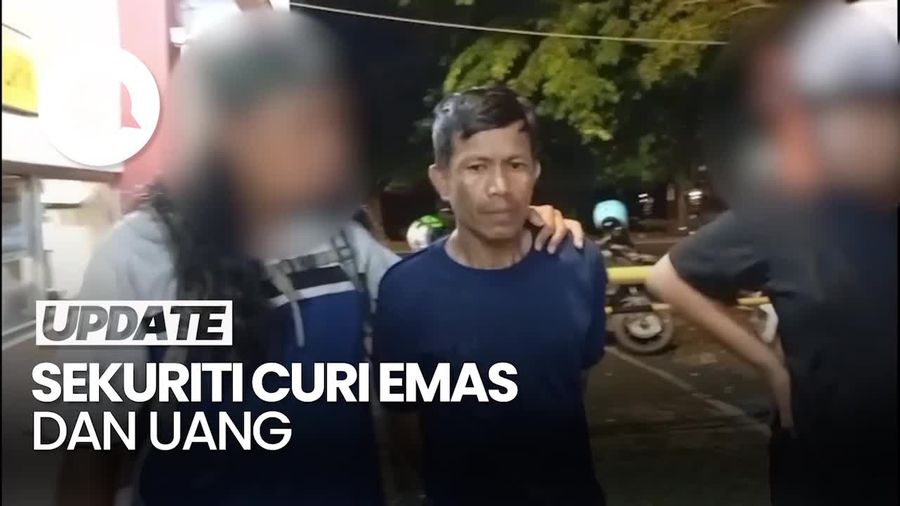 Video: Aksi Nekat Sekuriti di Makassar, Curi Uang-Emas demi Judol