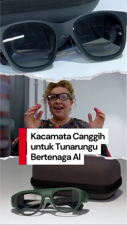 Video: Canggih! Ada Kacamata Pintar AI Khusus Tunarungu