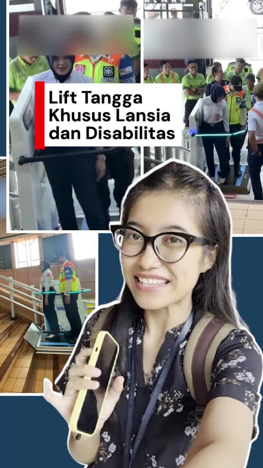 Video: Melihat Lift Tangga Khusus Lansia dan Disabilitas di Stasiun Cikini