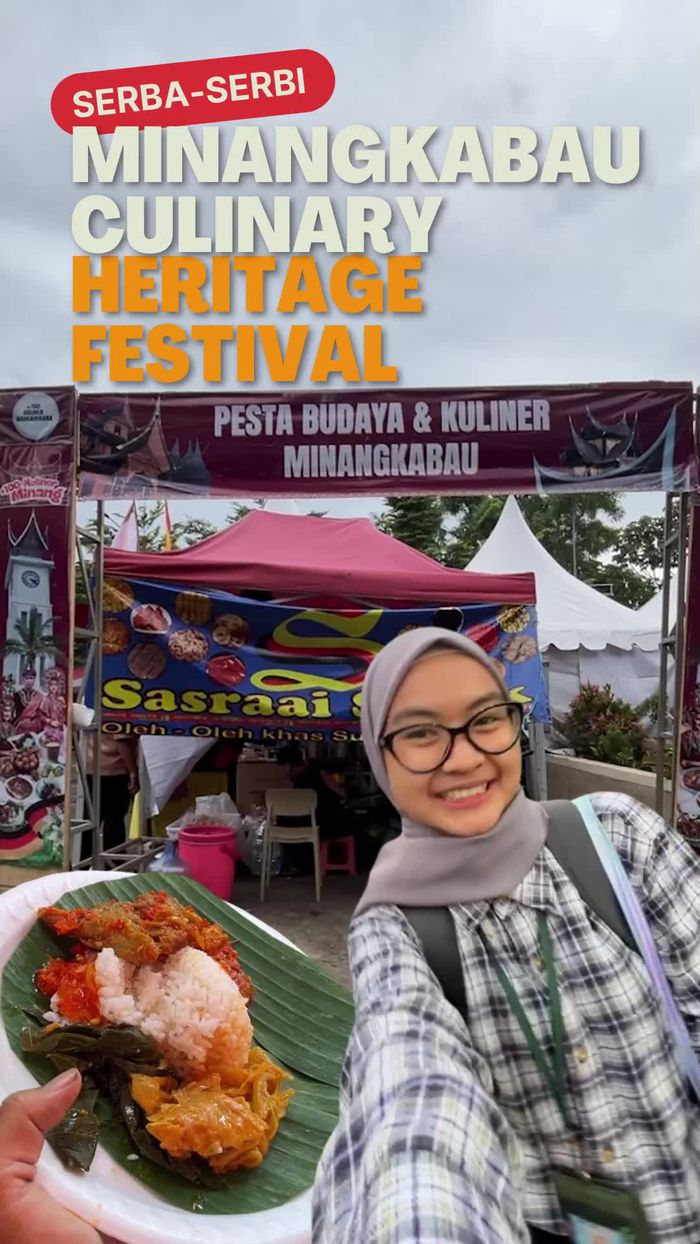 Video: Selain Kulineran, Ada Apa Lagi di Minangkabau Culinary Heritage Festival?