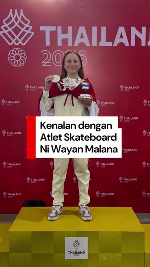 Video: Atlet Skateboard Asal Bali Ini Kerap Dianggap Naturalisasi