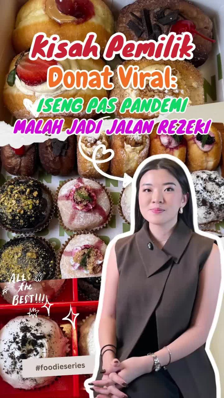 Video Cerita Bonbonbites: Bikin Donat Otodidak, Eh Malah Jadi Meledak!