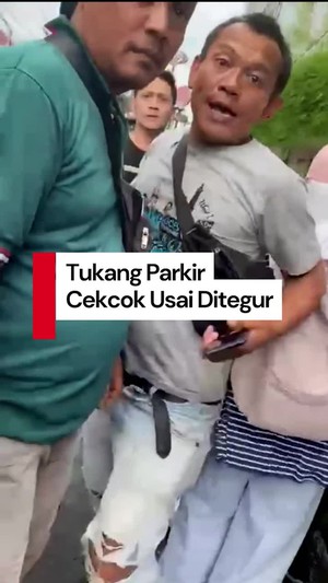 Video: Viral Tukang Parkir di Bogor Diduga Mabuk Nyaris Pukul Wanita