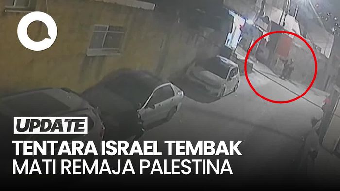 Video CCTV Ungkap Kebohongan Tentara Israel Usai Tembak Mati Remaja Palestina