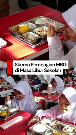 Video Anak Sekolah Boleh Libur, Tapi MBG Tetap Lanjut Lur! Begini Skemanya