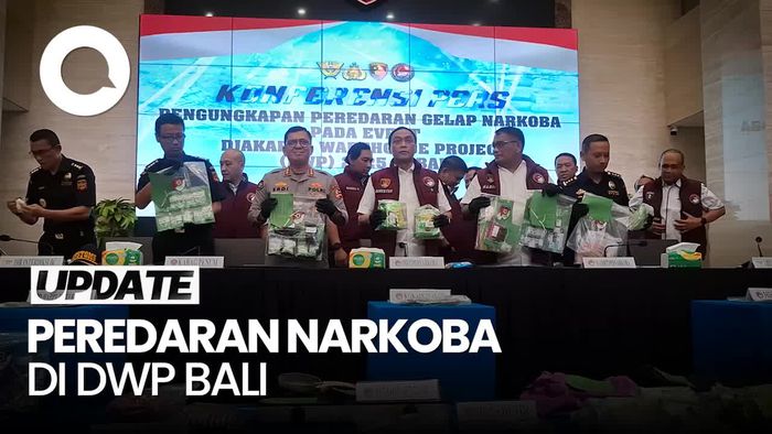 Video: Bareskrim Tangkap 17 Tersangka Narkoba di DWP Bali, 7 Masih DPO