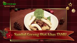 Sambal Goreng Otot, Sajian Pedas Saat Natal