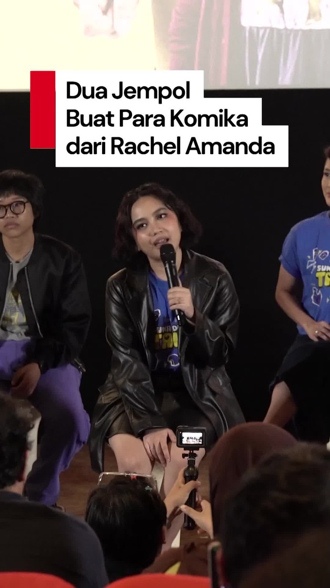 Video: Suka Duka Tawa Bikin Rachel Amanda Makin Respect ke Komika
