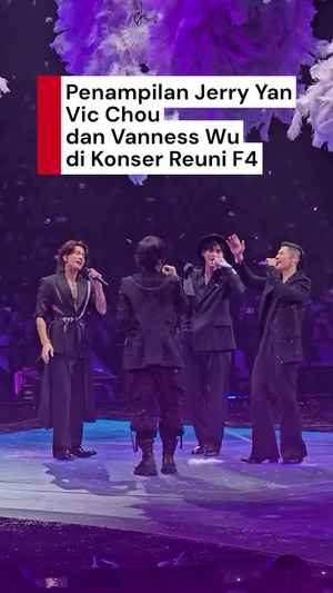 Video: Fancam Konser Reuni F4 yang Digelar Tanpa Ken Chu