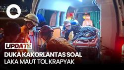 Video Kakorlantas Berduka Atas Insiden Laka Maut di Tol Krapyak