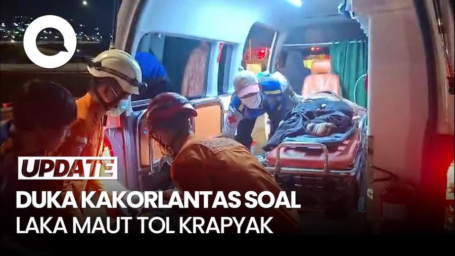 Video Kakorlantas Berduka Atas Insiden Laka Maut di Tol Krapyak