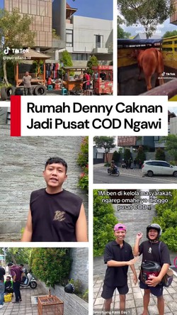 Video Viral! Rumah Denny Caknan Jadi Lokasi Favorit COD Warga Ngawi