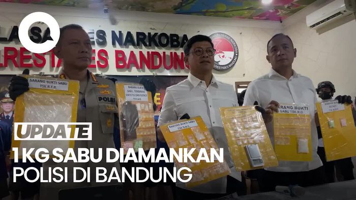 Video: Polisi Amankan Sabu 1 Kg Jelang Nataru