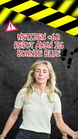 Video Ulah Bonnie Blue Berujung Laporan KBRI dan Amukan Netizen +62