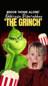 Video: 'The Grinch' Geser Dominasi 'Home Alone' Jadi Film Natal Terlaris