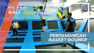 Mengikuti Pertandingan Basket Bounce di Bali  