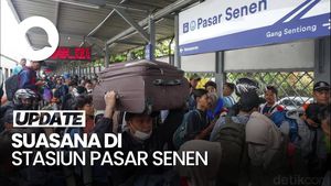 Video: Stasiun Pasar Senen Mulai Dipadati Pemudik Libur Nataru