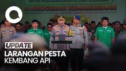 Video: Polri Tak Beri Izin Pesta Kembang Api Malam Tahun Baru