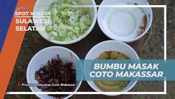 Mengupas Bumbu Masak Coto Makassar di Desa Kading, Sulawesi Selatan  