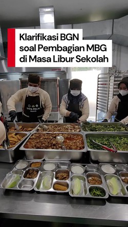Video BGN: Tak Ada Paksaan Anak Libur ke Sekolah Ambil MBG, Jangan Dipelintir!