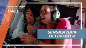 Mengalami Sensasi Naik Helikopter Melihat Keindahan Bali