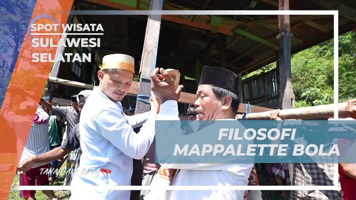 Menyelami Filosofi Mappalette Bola tentang Kebersamaan di Desa Kading, Sulawesi Selatan  