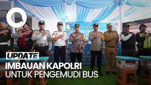 Video Kapolri soal Libur Nataru: Pengemudi Bus Jangan Memaksakan Diri!
