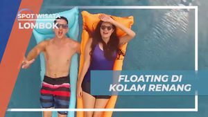 Bersantai di Kolam Renang di Lombok