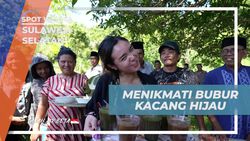 Menikmati Bubur Kacang Hijau Setelah Tradisi di Desa Kading, Sulawesi Selatan  