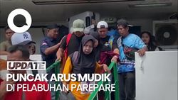 Video: 5.500 Orang Tiba di Pelabuhan Parepare pada Puncak Arus Mudik Nataru