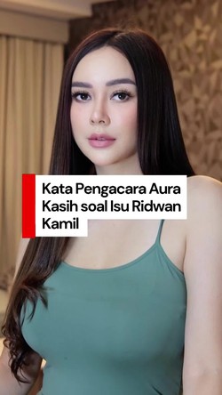  Video: Pengacara Aura Kasih Bicara soal Isu Ridwan Kamil