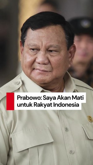 Video Prabowo: Bicara Kekuatan Asing Diketawain, Saya Tak Peduli