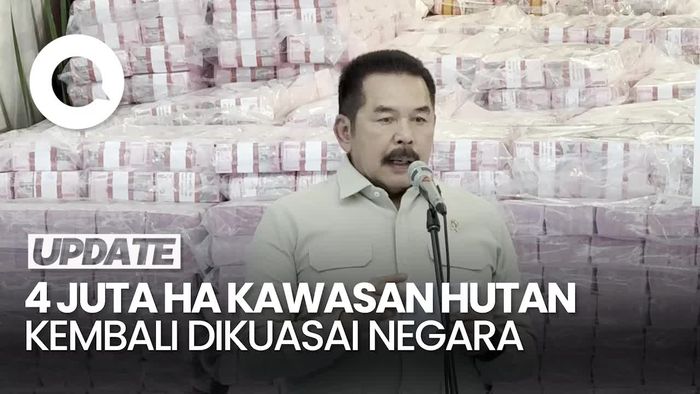 Video Jaksa Agung Ungkap 4 Juta Hektar Kawasan Hutan Berhasil Dikuasai Kembali