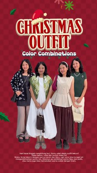Video: Kombinasi Warna Outfit yang Perlu Kamu Coba untuk Natal