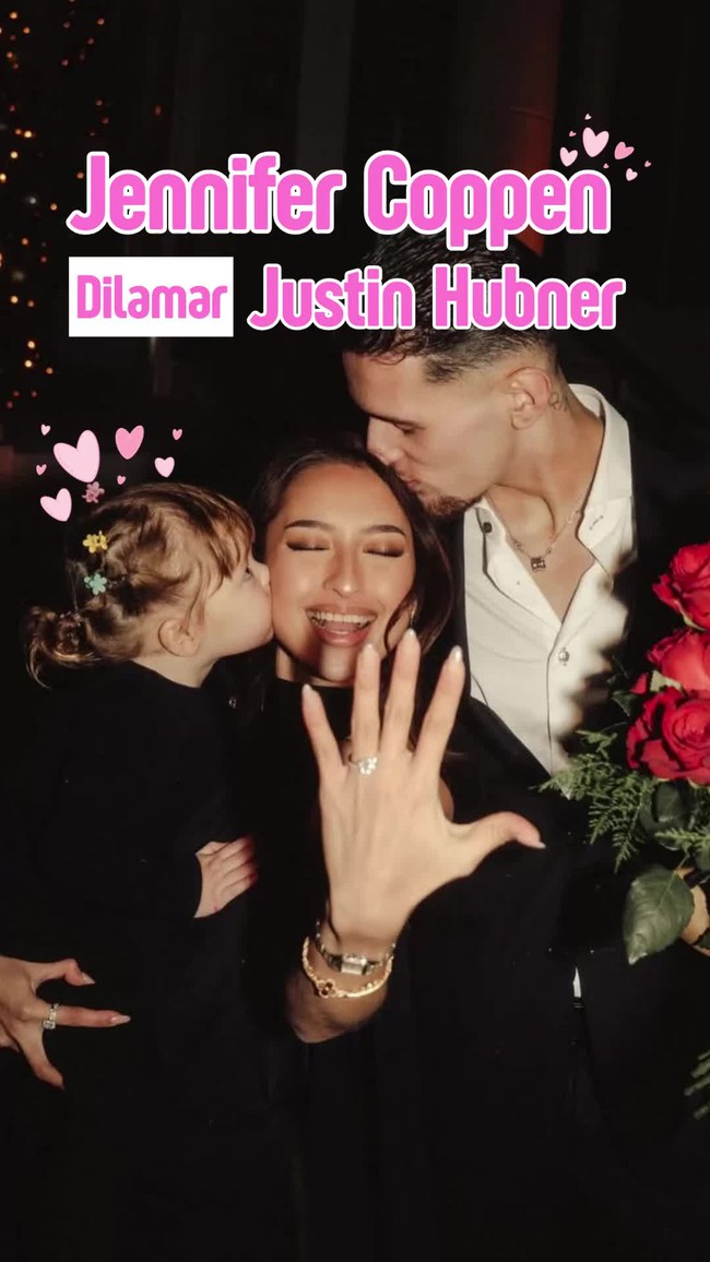 Video Potret Romantis Jennifer Coppen Dilamar Justin Hubner