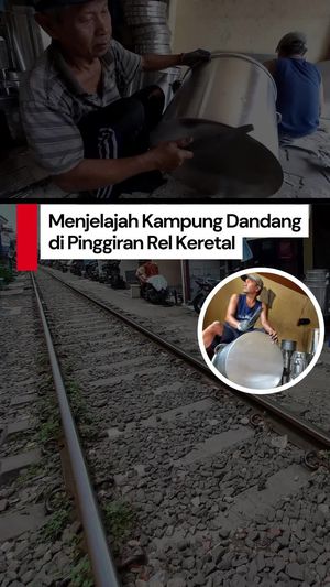 Video: Melihat Produksi Dandang yang Tersembunyi di Dekat Rel Kereta