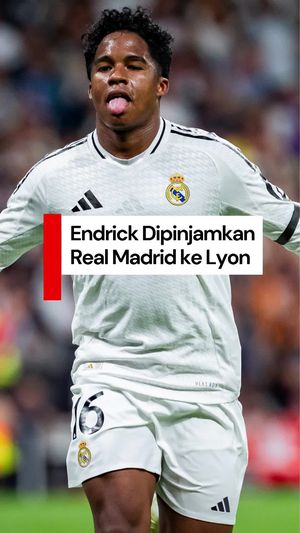 Video: Lyon Pinjam Endrick dari Real Madrid Sampai Akhir Musim